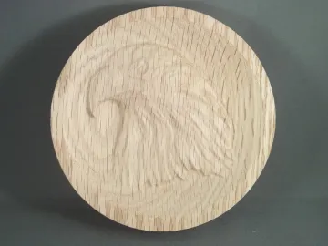 Dished Eagle 2 carved by Paul's Pens n Things