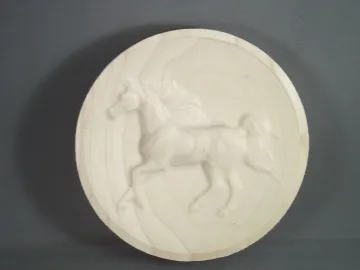 Dished Horse carved by Paul's Pens n Things