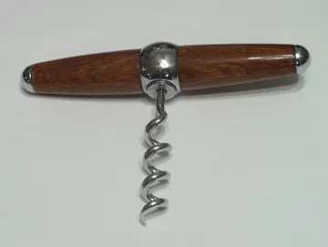 T-Handle Corkscrew handcrafted by Paul's Pens n Things