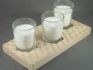 Hex Candle Holder (Votive) made by Paul's Pens n Things