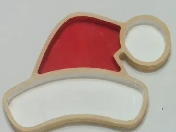 Santa's Hat Candy Dish made by Paul's Pens n Things