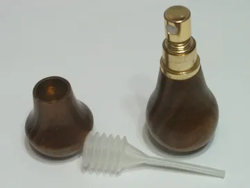 Perfume Atomizer in Unknown Wood handcrafted by Paul's Pens n Things