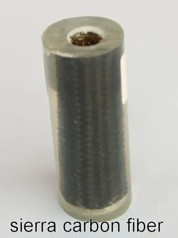 Clear-cast pen blanks with tubes already set inside the resin